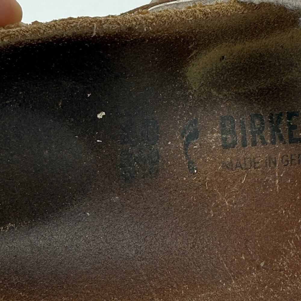 Birkenstock White Yao Birko-Flor Strap Sandals Womens Size 40 US 8.5 - Picture 7 of 7